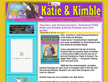 Tablet Screenshot of katieandkimbleblog.com